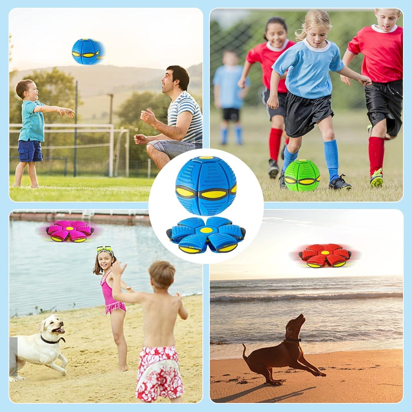 Pet Toy Flying Saucer Ball