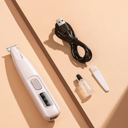 New Dog Paw Trimmer With LED Light Fully Waterproof